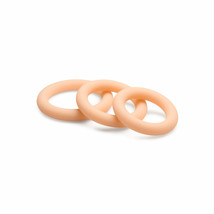 Jock Silicone Cock Ring 3-Piece Set Light - $32.34