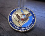 USN Anti-Terrorism Base Camp Lemonier Djibouti CMDMC Challenge Coin #490R - $28.70