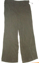 Womens Worth New York Pants Olive Dark Green Slacks Office 12 NWT $448 Twill USA - £347.96 GBP
