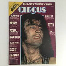 Circus Magazine March 17 1977 Freddie Mercury &amp; Paul Rodgers w Poster No Label - $45.60