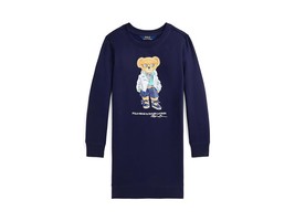 Polo Ralph Lauren Kids Polo Bear Fleece Dress (Big Kid) (Newport Navy) G... - $40.91