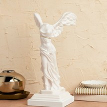 Winged Nike Of Samothrace Sculpture Minimalist Art Home Decor 31 cm Height - £68.73 GBP