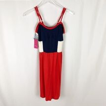 Tommy Girl Red, White, Blue Color Block Dress Size M - $28.50
