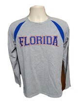 Stitched University of Florida Adult Small Gray Long Sleeve TShirt - £12.93 GBP