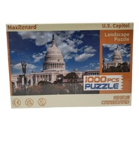 U S Capitol Landscape Puzzle Max Renard 1000pc  New - SEALED - £11.17 GBP