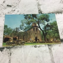 Mission San Francisco De La Espada San Antonia Texas Vintage Postcard - £5.45 GBP