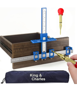 Cabinet Hardware Jig, Cabinet Handle Jig with Automatic Center Punch, Dr... - $247.94 MXN