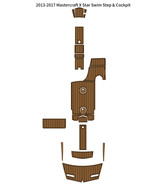 2013-2017 Mastercraft X Star Swim Step Cockpit Pad Boat EVA Foam Teak Fl... - $1,116.65 CAD