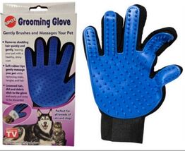 SPOT Pet Grooming Glove Dog Cat Hair Remover Deshedding Brush Massager NWT - $9.89
