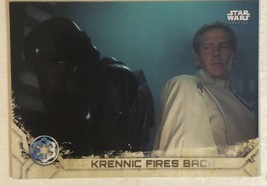 Rogue One Trading Card Star Wars #85 Krennic Fires Back - £1.55 GBP