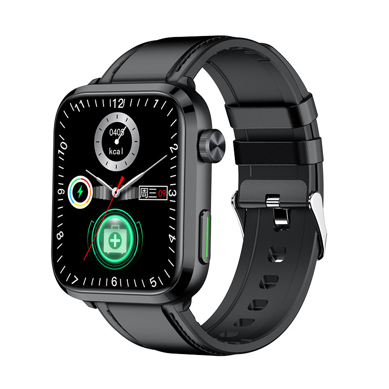 F220 Bluetooth Call Smart Watch Blood Glucose Laser Physiotherapy Uric Acid Bloo