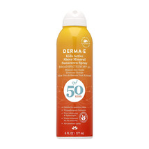 Derma-E Kids Active Sheer Mineral Sunscreen Spray SPF 50, 6 Fluid Ounces - £16.09 GBP