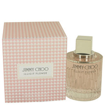 Jimmy Choo Illicit Flower Eau De Toilette Spray 3.3 Oz For Women  - £43.68 GBP