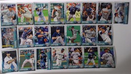 2015 Topps Series 1 &amp; 2 Seattle Mariners Team Set of 22 Baseball Cards - £2.39 GBP