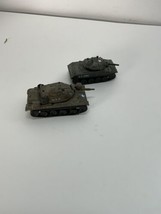 Two VTG Diecast Zylmex Tanks M60 Patton M551 Sheridan - $19.95
