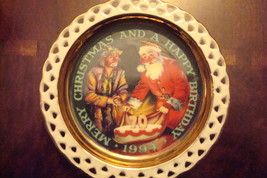 Emmett Kelly Jr  MINI COASTERS MERRY CHRISTMAS AND A HAPPY BIRTHDAY 1994 - €15,57 EUR