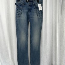 Rock &amp; Republic Queen B Studded Kasandra BootCut Size 8 NWT - $48.51