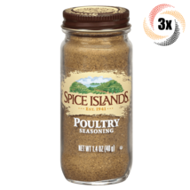 3x Jars Spice Islands Poultry Flavor Seasoning Mix | 1.4oz | Fast Shipping - £24.26 GBP