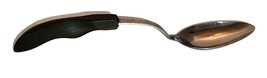 Cutco No. 12 Serving Spoon Dark Brown Swirl Wood Handle Stainless USA - £27.09 GBP