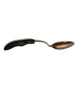 Cutco No. 12 Serving Spoon Dark Brown Swirl Wood Handle Stainless USA - £27.90 GBP