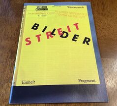 Kultur Chronik 4/1989 English Edition - $5.99