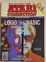 Vtg Atari Connection Fall 1983 Magazine Logo Vs Basic AtariWriter Superman Ads - £7.86 GBP