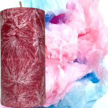 Cotton Candy Scented Palm Wax Pillar Candle - £19.98 GBP+