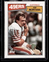 1987 Topps #112 Joe Montana JOE Excellent / Raw - £15.82 GBP