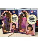 Donny and Marie Osmond Mattel Dolls #9767 and #9768 Vintage 1976, NEW IN... - £116.36 GBP