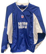 Indianapolis Colts NFL team apparel Windbreaker  football light Jacket S... - £10.28 GBP