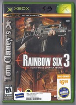 Microsoft xbox Tom Clancys Rainbow Six 3 Game Rare - £11.34 GBP