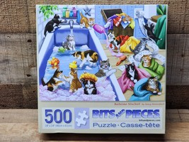 Bits & Pieces Jigsaw Puzzle - “Bathtime Mischief” 500 Piece - SHIPS FREE - $18.79