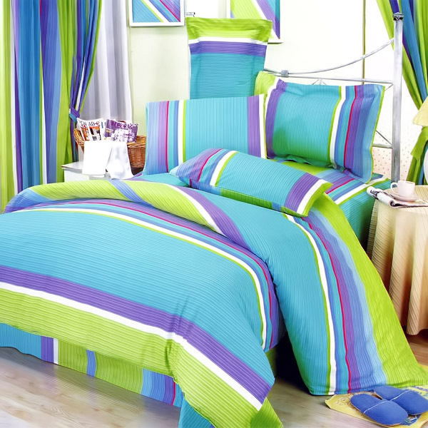 [Rhythm of Life] 100% Cotton 4PC Sheet Set (Full Size)