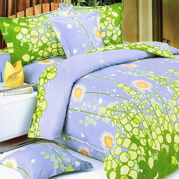 [Dandelion Dream] 100% Cotton 3PC Sheet Set (Twin Size)