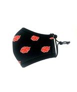 New Reusable Red Clouds Face Mask Breathable Adjustable Unisex For Kids - $170.30 MXN