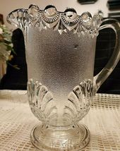 WESTMORELAND PITCHER 8" SHELL & JEWEL DESIGN image 3