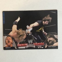 Mick Foley Vs Triple H 2008 Topps WWE Card #46 - £1.54 GBP