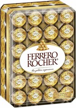 Ferrero Rocher - Fine Hazelnut Chocolates Gift Box - 48 Count, 21.2oz - $30.95