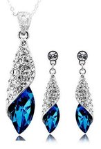 YouBella Valentine Gifts for Girlfriend/Wife Jewellery Combo of Crystal ... - $26.99