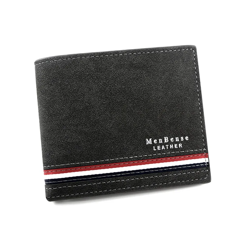 Fashion PU Leather Wallet Men Luxury Slim Coin Purse Business Foldable Wallet Ca - $65.33