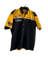 Vtg 80&#39;s Voyager Racing Speed Zone Race Gear Button Up Pit Crew Shirt US... - $5,146.10 MXN