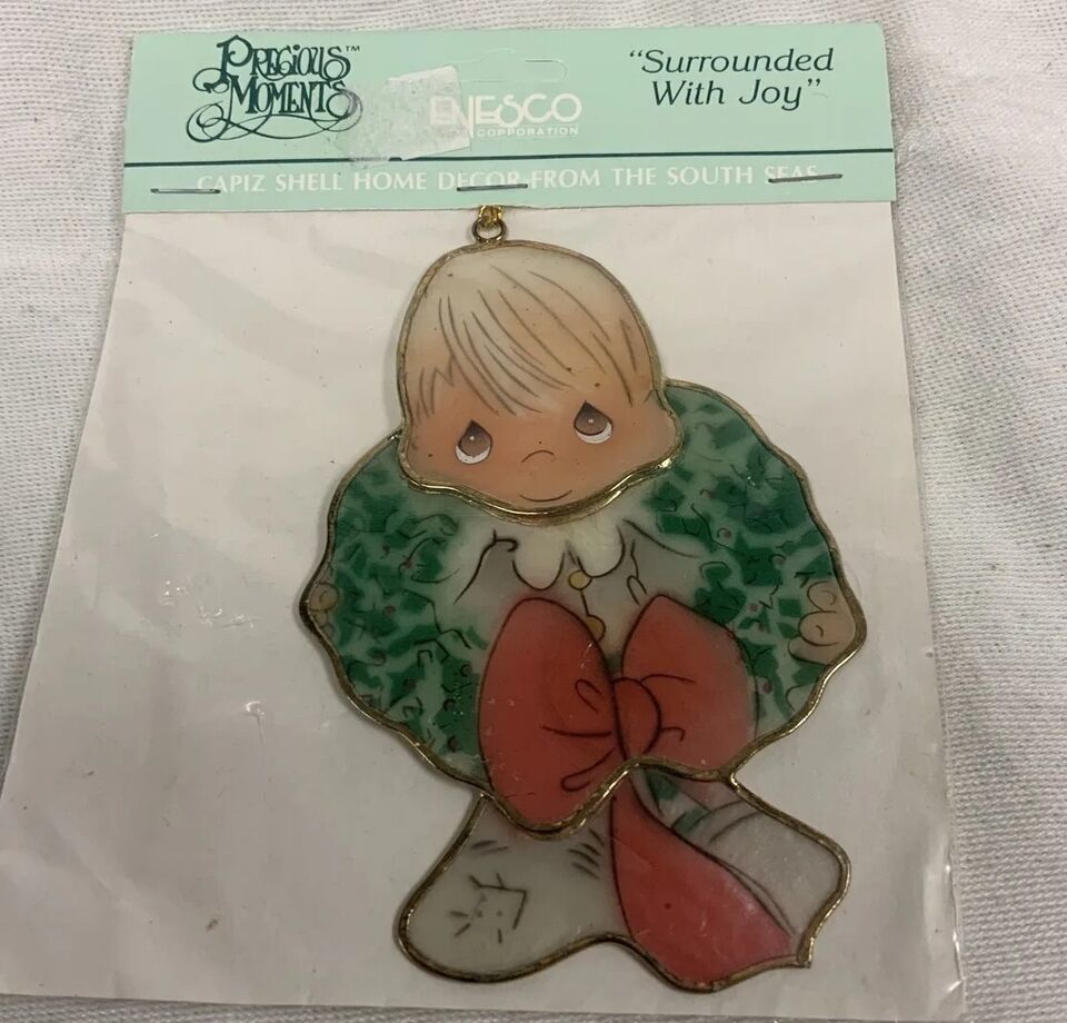 Precious Moments "Surrounded With Joy" Hanging Ornament - $6.89
