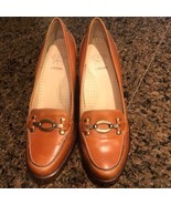 Joan &amp; David Circa  CJ Gallager Natural Leather 7M w/dust bag - $543.43 MXN