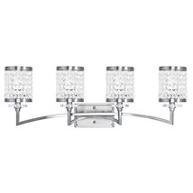 Livex West Lake 5-Light Bath Light Brushed Nickel - $10,447.33 MXN