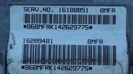 GM Buick Chevy Engine Control Unit ECU ECM Module Computer PCM 16188051 image 2