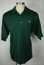 Mens Augusta National Golf Shop Masters Green Polo Shirt Mercerized Cotton XL - £15.06 GBP