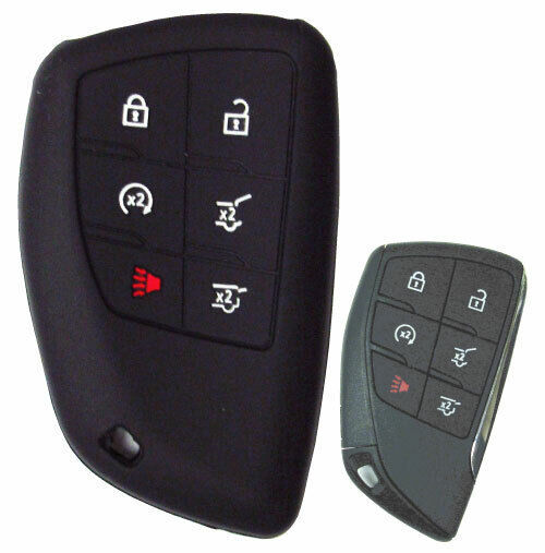 Keyless Entry Remote Rubber Key Fob Cover For Chevrolet Tahoe Suburban 2... - $8.90
