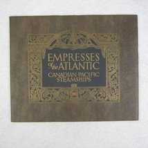 Canadian Pacific Steamships Empresses Atlantic Souvenir Photo Book Antiq... - $199.99