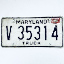  United States Maryland Base Truck License Plate V 35314 - £17.12 GBP