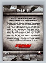 The Miz #69 2017 Topps WWE Road To Wrestlemania WWE - £1.56 GBP